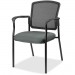 Lorell 2310032 Guest, Meshback/Black Frame Chair