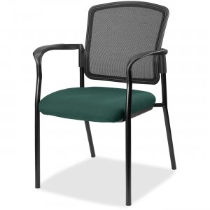 Lorell 2310042 Guest, Meshback/Black Frame Chair
