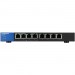 Linksys LGS108P 8-Port Desktop Gigabit PoE Switch