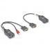 Black Box AVU8011A Line-Powered Extender Kit - DVI Over CATx