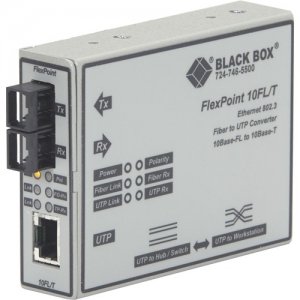 Black Box LMC212A-MM-SC-R2 FlexPoint Transceiver/Media Converter