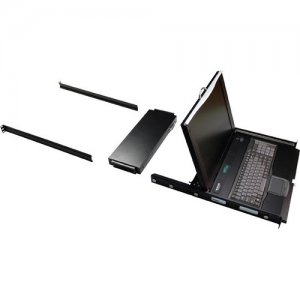 Black Box KVT417A-16CATX KVM Tray With Keyboard, Touchpad, And LCD Monitor