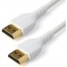 StarTech.com RHDMM2MPW 2 m (6.6 ft.) Premium High Speed HDMI Cable with Ethernet - 4K 60Hz