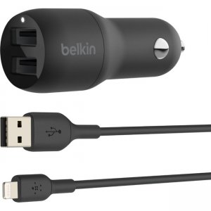 Belkin CCD001BT1MBK BOOST↑CHARGE Auto Adapter