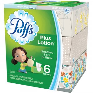 Puffs 39383CT Plus Lotion Facial Tissue PGC39383CT