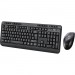 Adesso WKB-1320CB Antimicrobial Wireless Desktop Keyboard and Mouse