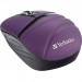 Verbatim 70707 Wireless Mini Travel Mouse, Commuter Series - Purple