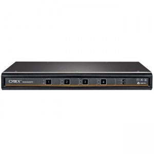 AVOCENT SCMV245DPH-400 Cybex Secure MultiViewer KVM Switch 4 Port | NIAP Approved | Dual AC