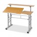 Safco Products 3965MO Height Adjustable Split Level Drafting Table SAF3965MO