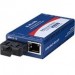 Advantech IMC-350I-SEST-PS-A 10/100Mbps Miniature Media Converter with LFPT