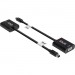 Club 3D CAC-2113 MiniDisplayPort to VGA Black Active Adapter M/F