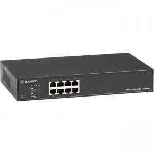 Black Box LPB1308A-R2 LPB1300 Series Gigabit Ethernet PoE+ Switch