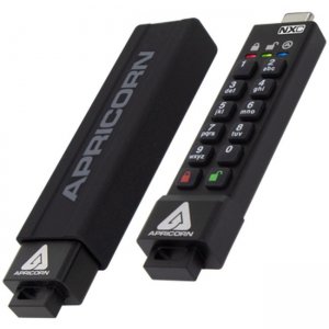 Apricorn ASK3-NXC-32GB Aegis Secure Key 3NXC 32GB USB 3.2 (Gen 1) Type C Flash Drive