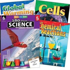Shell Education 118406 Learn At Home Science 4-book Set SHL118406