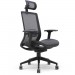 Lorell 03208 Mesh Task Chair With Headrest LLR03208