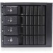 iStarUSA BPN-SEA340HD-BLACK Trayless 3x 5.25" to 4x 3.5" 12Gb/s HDD Hot-swap Rack