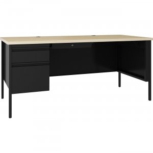 Lorell 03129 Fortress Steel Single-pedestal Desk LLR03129