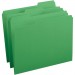 Business Source 03174 Reinforced Tab Colored File Folders BSN03174