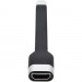 Tripp Lite U444-F5N-HDR USB-C to HDMI Flat Adapter Cable, M/F, Black, 5 in