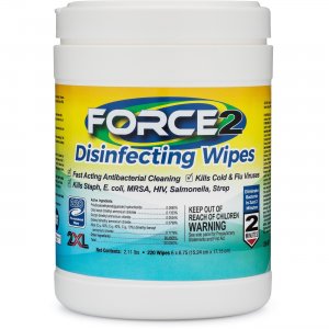 2XL 407 FORCE2 Disinfecting Wipes TXL407