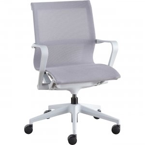 Lorell 40207 Executive Mesh Mid-back Chair LLR40207