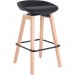 Lorell 68563 Modern Low-Back Stool LLR68563