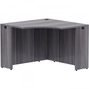 Lorell 69592 Weathered Charcoal Laminate Desking LLR69592