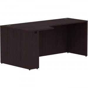 Lorell 18267 Espresso Laminate Desk LLR18267