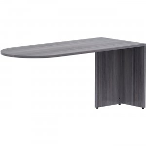 Lorell 69593 Weathered Charcoal Laminate Desking LLR69593