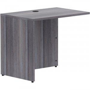 Lorell 69594 Weathered Charcoal Laminate Desking LLR69594