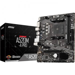 MSI A520MAPRO Desktop Motherboard