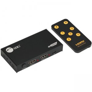 SIIG CE-H26D11-S1 2-Port HDMI 2.0 4K HDR Splitter / Switcher