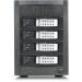 RAIDage JAGE5BT4HDSL-DE 4-bay SAS/SATA 12Gb/s SFF-8644 Trayless Hotswap JBOD Enclosure