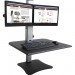 Victor DC350A DC350 Dual Monitor Sit-Stand Desk Converter VCTDC350A