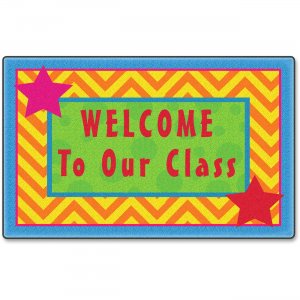 Flagship Carpets CE33208W Silly Welcome Mat Seating Rug FCICE33208W