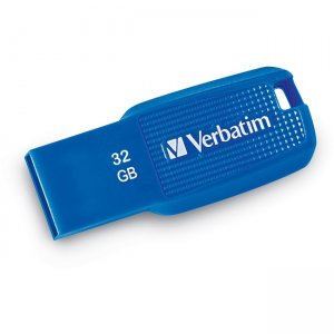 Verbatim 70878 32GB Ergo USB 3.0 Flash Drive - Blue