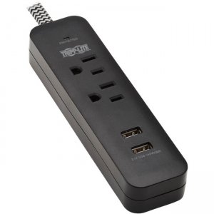 Tripp Lite TLP206USB Protect It! 2-Outlet Surge Suppressor/Protector
