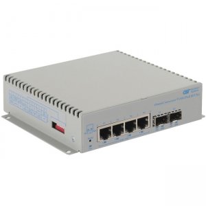 Omnitron Systems 3062B-0-24-1 OmniConverter 10GPoEBT/Sx Ethernet Switch