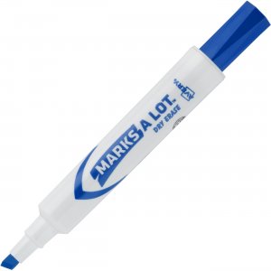 Avery 24406 Desk-Style Dry Erase Markers, Chisel Tip, Blue AVE24406