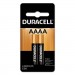 Duracell DURMX2500B2PK Ultra Photo AAAA Battery, 2/PK