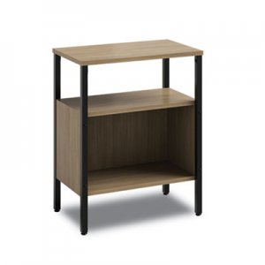 Safco SAF5507BLWL Simple Storage, 23.5 x 14 x 29.6, Walnut