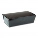 Pactiv PCTNOB04SB EarthChoice OneBox Paper Box, 77 oz, 9 x 4.85 x 2.7, Black, 162/Carton