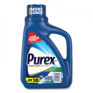 Purex DIA04784CT Liquid Laundry Detergent, Mountain Breeze, 50 oz Bottle, 6/Carton