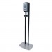 PURELL GOJ7416DS CS6 Hand Sanitizer Floor Stand with Dispenser, 1,200 mL, 13.5 x 5 x 28.5, Graphite
