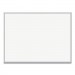 U Brands UBR072U0001 Magnetic Dry Erase Board with Aluminum Frame, 48 x 36, White Surface, Silver Frame
