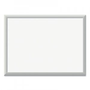 U Brands UBR070U0001 Magnetic Dry Erase Board with Aluminum Frame, 24 x 18, White Surface, Silver Frame