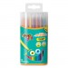 BIC BICBKCMD20AST Kids Ultra Washable Markers in Plastic Tube, Medium Bullet Tip, Assorted Colors, 20/Pack