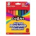 Cra-Z-Art CZA1000024 Super Washable Markers, Broad Bullet Tip, 8 Assorted Colors, 8/Set