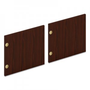 HON HONLDR72LMLT1 Mod Laminate Doors for 72"W Mod Desk Hutch, 17.87 x 14.83, Traditional Mahogany, 2/Carton