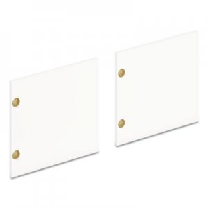 HON HONLDR66LMLP1 Mod Laminate Doors for 66"W Mod Desk Hutch, 16.37 x 14.83, Simply White, 2/Carton